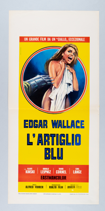 Creature with the Blue Hand / Die blaue Hand - Italian Locandina