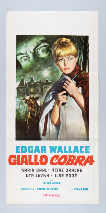 The Horror of Blackwood Castle / Der Hund von Blackwood Castle - Italian Locandina