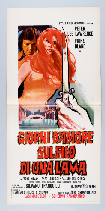 Love and Death on the Edge of a Razor / Giorni d’amore sul filo di una lama – Italienisches Locandina