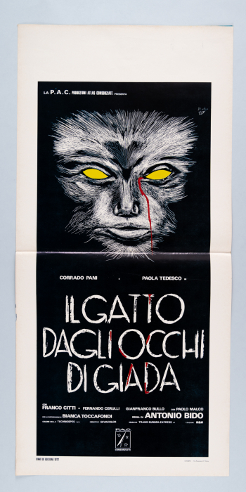 Watch Me When I Kill / Il gatto dagli occhi di giada - Italian Locandina