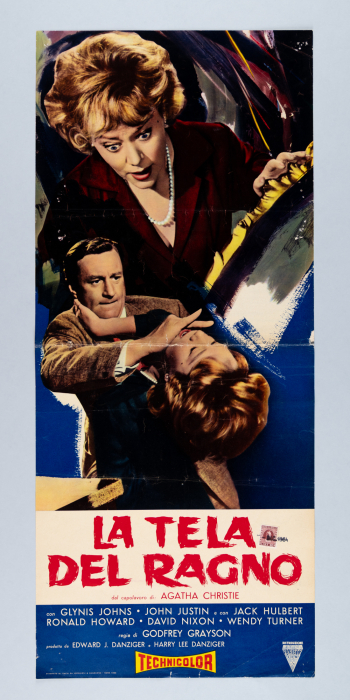 The Spider's Web / Das Spinngewebe - Italian Locandina