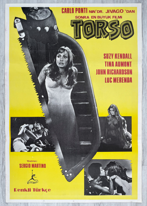 Torso / I corpi presentano tracce di violenza carnale – Turkish One-Sheet