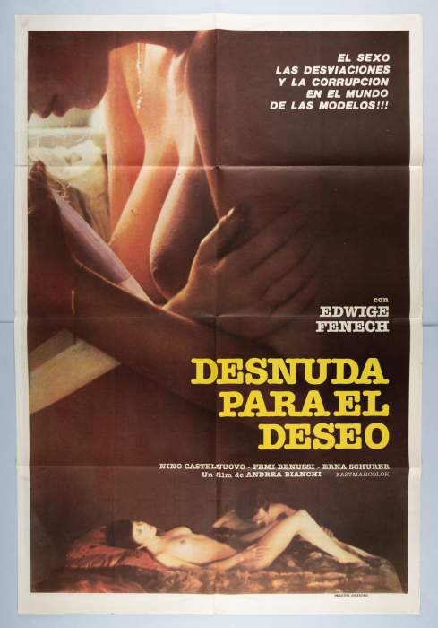 Strip Nude for Your Killer / Nude per l'assassino - Argentinian one sheet