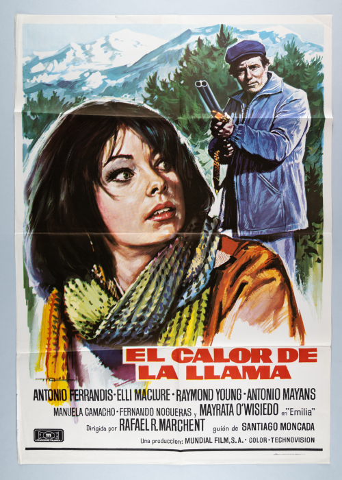The Heat of the Flame / El calor de la llama - Spanish One-Sheet