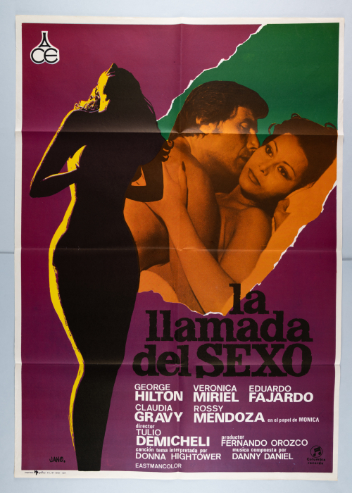 The Call of Sex / La llamada del sexo - Spanish One-Sheet