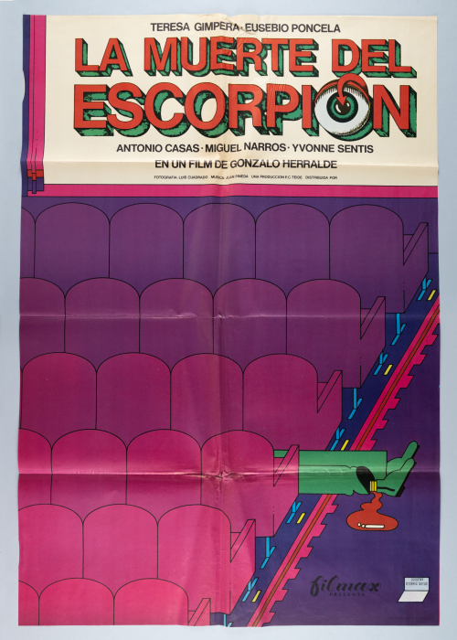The Death of the Scorpion / La muerte del escorpión - Spanish One-Sheet