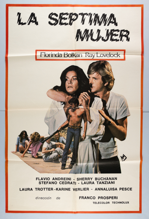 The Last House on the Beach / La settima donna - Spanish One-Sheet