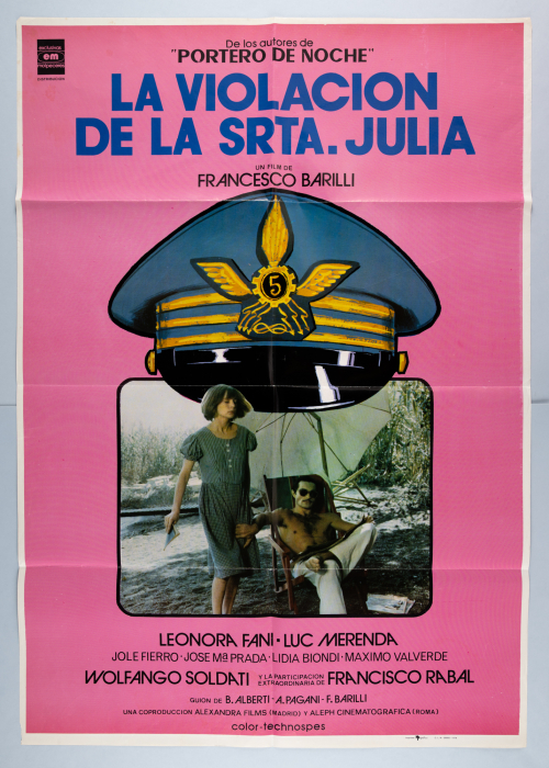 Hotel Fear / Pensione Paura - Spanisches Plakat