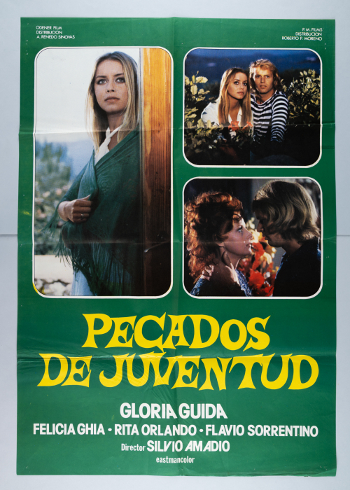 So young, so lovely, so vicious / Peccati di gioventù - Spanish One-Sheet