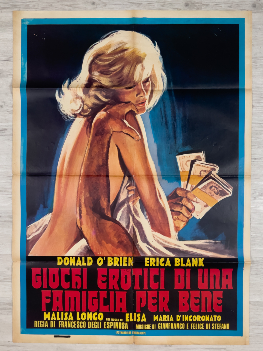 Erotic Games of a Respectable Family / Giochi erotici di una famiglia per bene / Mia moglie dentro e fuori - Italienisches Due-Fogli (2F)