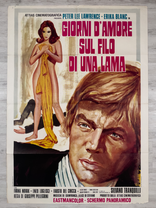 Love and Death on the Edge of a Razor / Giorni d’amore sul filo di una lama - Italienisches Due-Fogli (2F)