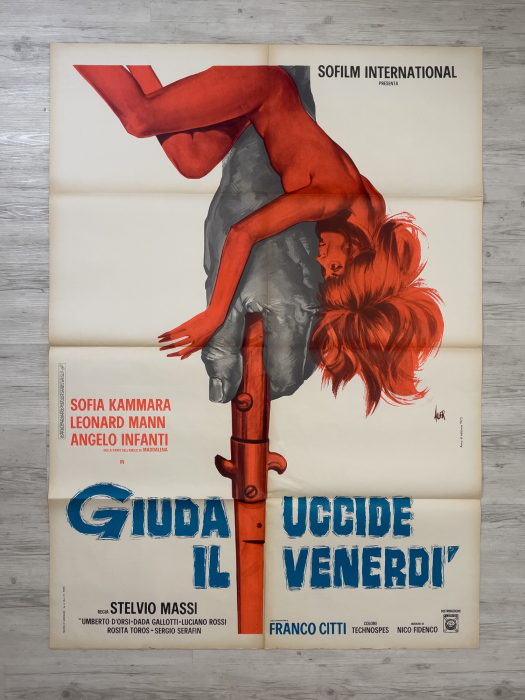 Giuda uccide il venerdì / Macro - Italienisches Due-Fogli (2F)