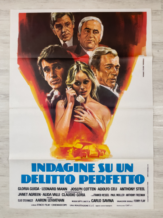 The Perfect Crime / Indagine su un delitto perfetto - Italian Due-Fogli (2F)