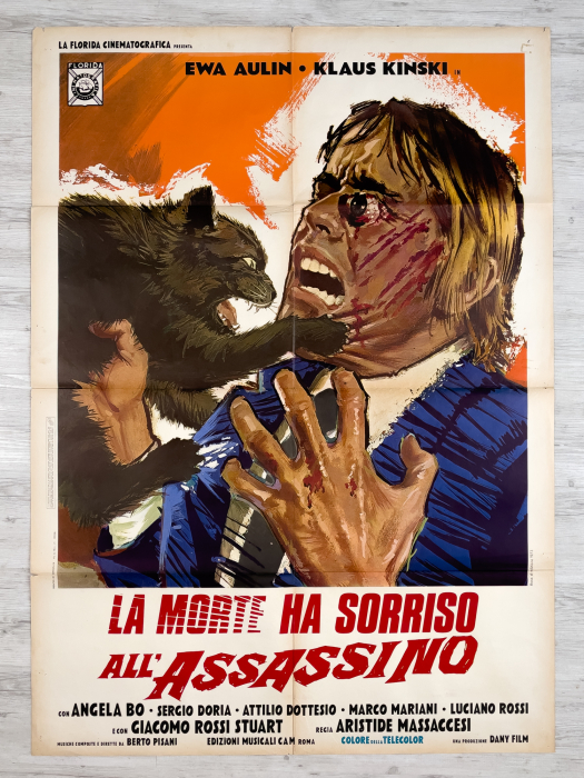 Death Smiles on a Murderer / La morte ha sorriso all'assassino - Italian Due-Fogli (2F)