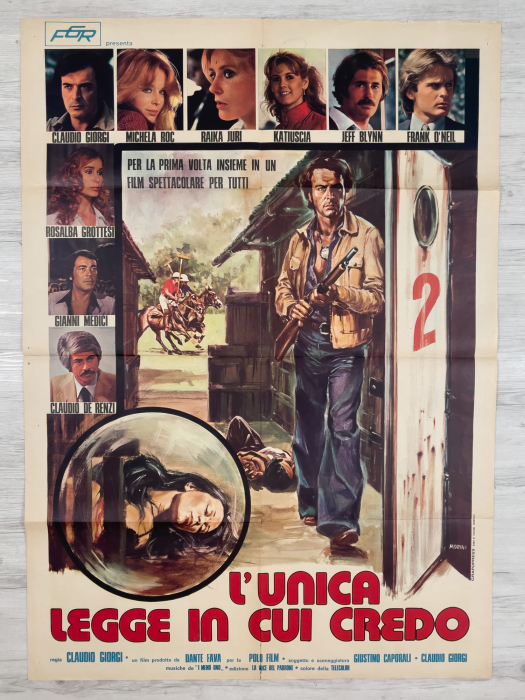 The Only Law I Believe In / L'unica legge in cui credo - Italian Due-Fogli (2F)