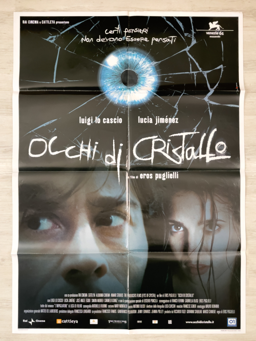 Anatomie Des Grauens / Occhi di cristallo - Italienisches Due-Fogli (2F)