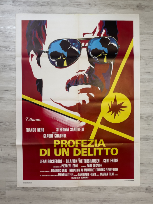 Die Schuldigen mit den sauberen Händen / Profezia di un delitto - Italienisches Due-Fogli (2F)