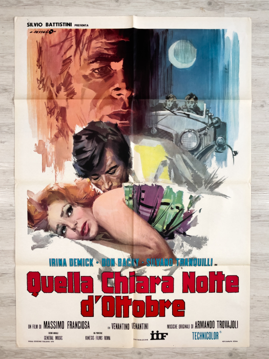 That Clear October Night / Quella chiara notte d'ottobre - Italian Due-Fogli (2F)