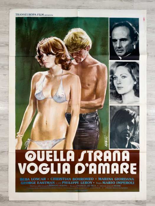 That Strange Desire to Love / Quella strana voglia d'amare - Italian Due-Fogli (2F)