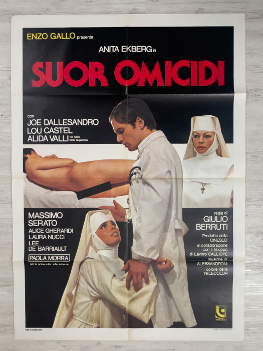 The Killer Nun / Suor Omicidi - Italian Due-Fogli (2F)