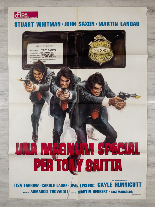 Blazing Magnums / Una Magnum Special per Tony Saitta - Italian Due-Fogli (2F)