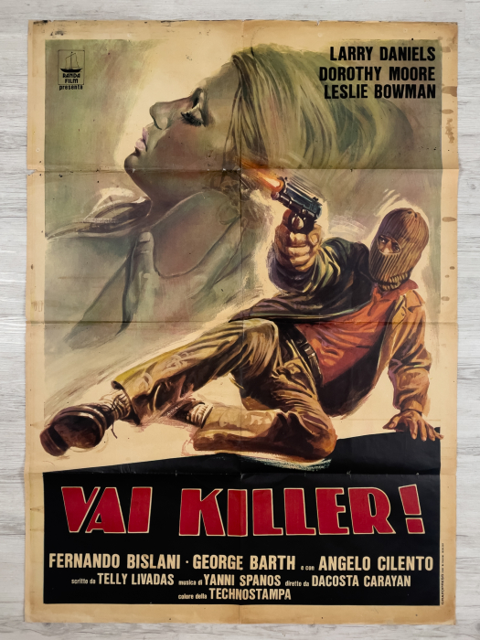 The Rape Killer / Vai killer! - Italian Due-Fogli (2F)