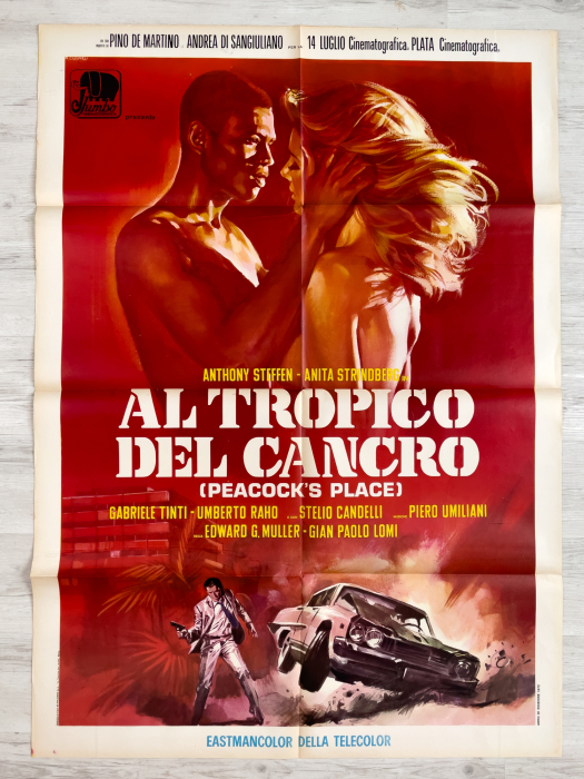 Inferno unter heißer Sonne / Al tropico del cancro - Italienisches Due-Fogli (2F)