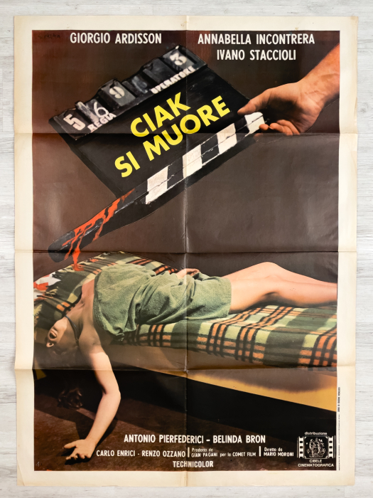 Clap, You're Dead / Ciak, si muore - Italian Due-Fogli (2F)