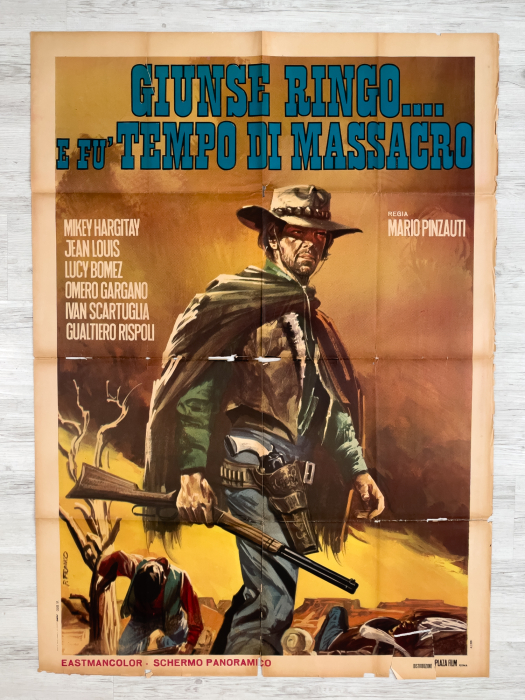 Ringo, It's Massacre Time / Giunse Ringo e... fu tempo di massacro - Italian Due-Fogli (2F)