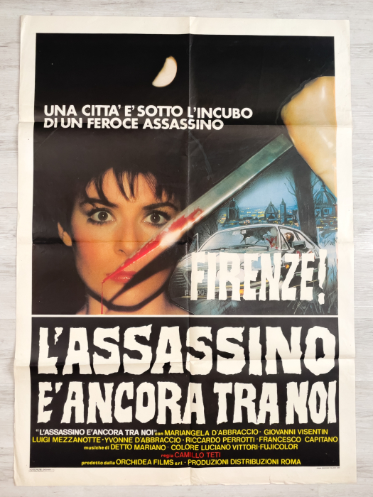 The Killer Is Still Among Us / L'assassino è ancora tra noi - Italian Due-Fogli (2F)