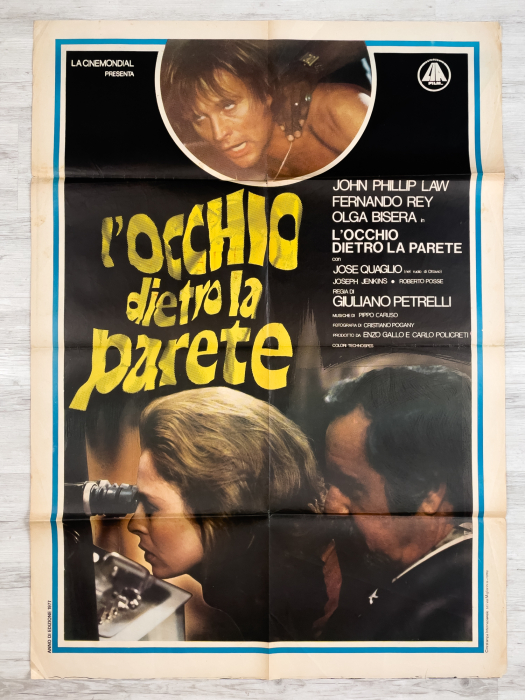 Eyes Behind the Wall / L'occhio dietro la parete - Italienisches Due-Fogli (2F)