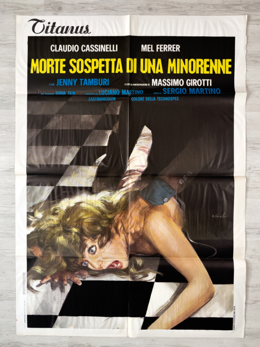 Suspicious Death of a minor / Morte sospetta di una minorenne - Italian Due-Fogli (2F)