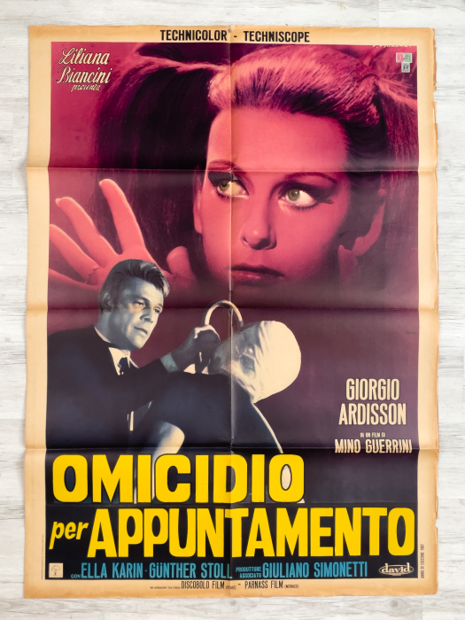 Agent 3S3 setzt alles auf eine Karte / Omicidio per appuntamento - Italienisches Due-Fogli (2F)