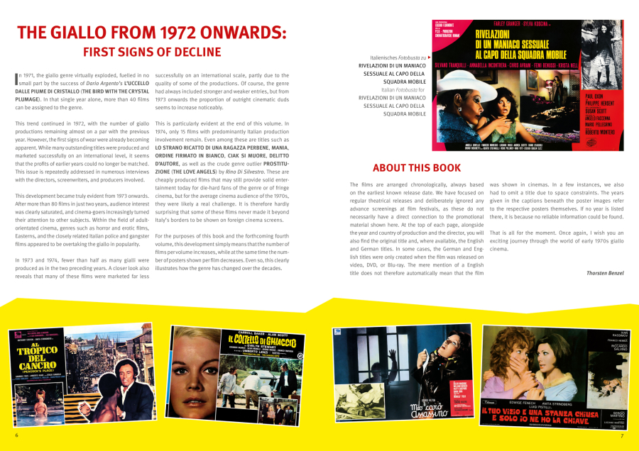 GIALLO MOVIE POSTERS Volume 3: 1972 – 1974 - Softcover