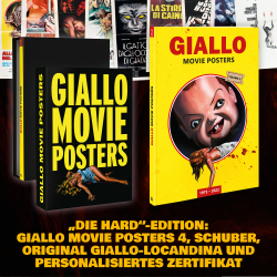 "Die Hard" Edition: GIALLO MOVIE POSTERS Vol. 4 + Slipcase + Original Poster + Certificate