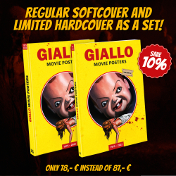 BUNDLE #1: GIALLO MOVIE POSTERS Vol. 4 Soft- & Hardcover: Save 10%!